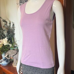 NWT northern reflections size small cotton Lavender Sleeveless Women's Top